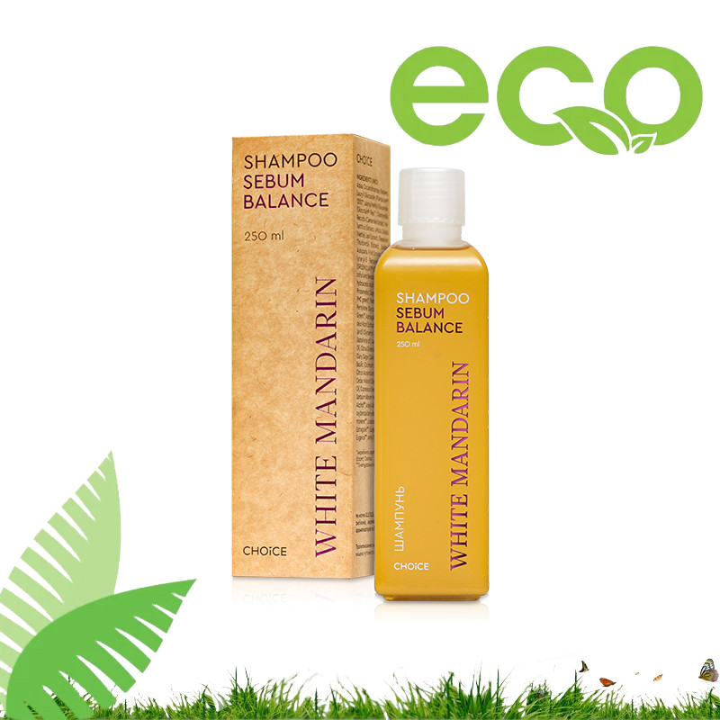Шампунь для жирного волосся SEBUM BALANCE White Mandarin (250 мл)
