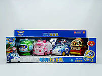 Конструктор із викруткою Star toys "Robocar Poly" 4 персонажі 3758, фото 3