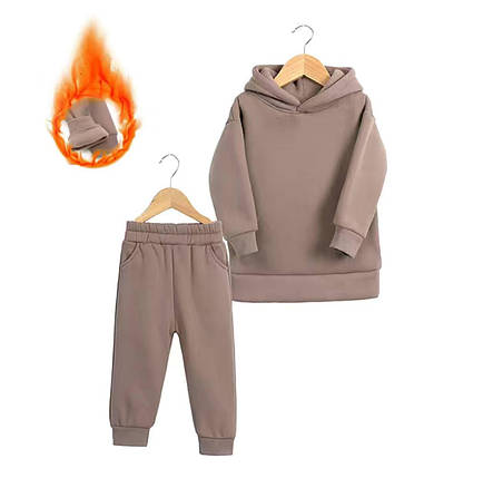 Костюм спортивний на флісі (yola.baby.shop) 130см, фото 1