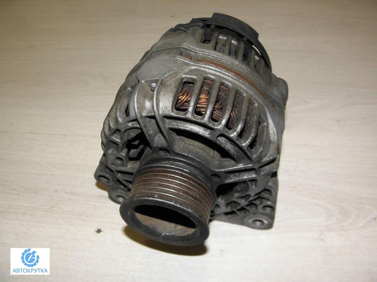 Б/у генератор/щітки для Volkswagen Passat B6 1.9 TDI 90A 2005-2008 028903028D 0124325003, Фольксваген Пасат Б6