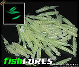 Силіконова приманка у формі креветки Fish Lures 25 шт., фото 6