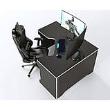 Геймерський комп’ютерний стіл кутовий ХGamer X2, фото 3