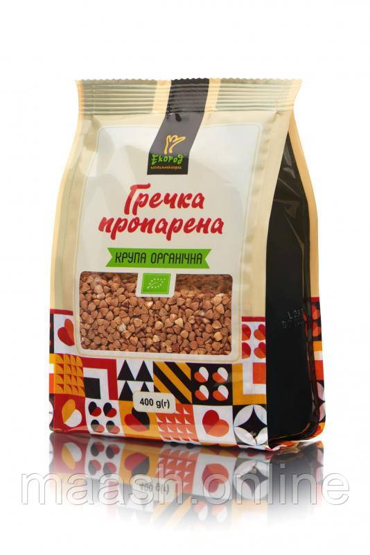 Гречка пропарена органічна Екород, 400 г