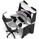 Геймерський стіл З НАДСТАВКОЮ ХGamer BIG RAPTOR SOFT 14 і SOFT 12, фото 5