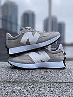 Мужские new balance 327 white Beige, Кроссовки нью баланс весна, Беговые кроссовки New Balance