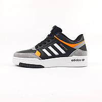 Adidas DROP Step черные с оранжевым