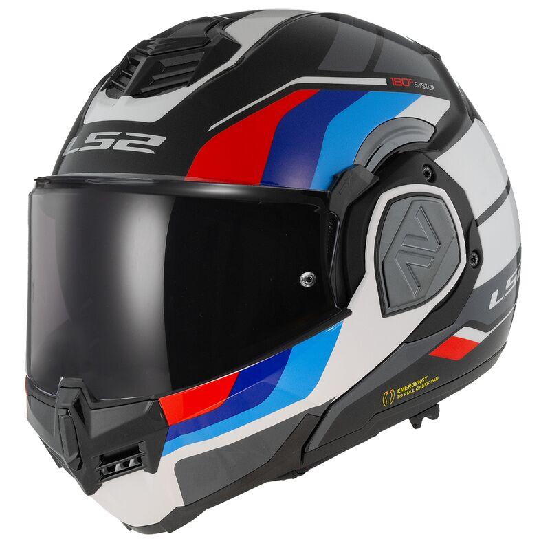 Мотошолом LS2 FF906 Advant Sport Black Blue Red