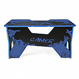 Геймерський стіл ХGamer Generic Gamer Blue Tatu, фото 2