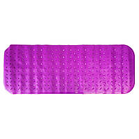 Килимок біля ванни на присосках MGZ-0901 (Violet) 35х95 см