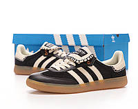 Женские кроссовки Adidas Samba Wales Bonner Black White