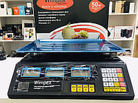 WeighTech 50: Электронные торговые весы Wimpex SA90331 на 50 кг, черные от WeighTech. Лучшая цена!