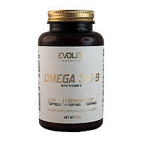 Жирные кислоты Evolite Nutrition Omega 3-6-9, 100 капсул