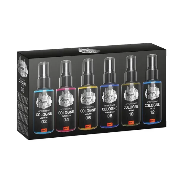 Набір одеколонів The Shave Factory Giftset 6 х 50 мл №02 (02,04,06,08,10,12)