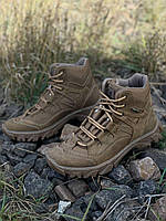 Ботинки тактические зимние кожаные UKR-TEC койот, 36-48 размеры