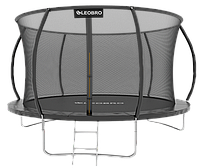 Детский Батут LEOBRO Premium Pro 312 см с внутренней защитной сеткой 10FT BLACK