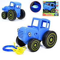 Музыкальная игрушка с подсветкой "Синий трактор" TK 11203, укр.