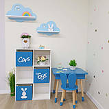 СТЕЛЛАЖ У ДИТЯЧУ КІМНАТУ НА 6 осередків, 3 ящики, фото 8