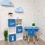 СТЕЛЛАЖ У ДИТЯЧУ КІМНАТУ НА 6 осередків, 3 ящики, фото 5