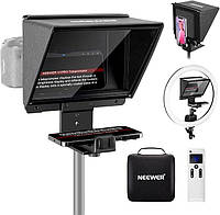 Телесуфлер NEEWER для камери та смартфона, 9-дюймовий суцільнометалевий, дистанційне керування