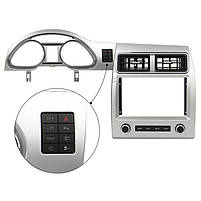 Штатний комплект перехідна рамка з проведенням 9" Lesko Audi Q7 4L 2006-2010 (1234-328) + canbus 1 шт, фото 3