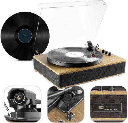 Програвач вінілових дисків Fenton HQ RP162LW BT Wood