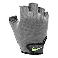 Перчатки для тренинга M ESSENTIAL FG Nike N.LG.C5.044.LG, серый, черный, L, Vse-detyam