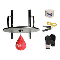 Боксерский набор SPEED BAG KIT Everlast 833380-70-8 черный, UNI, Toyman