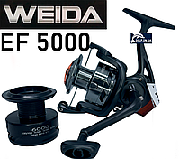 Катушка Weida EF 5000 (3+1 BB 5.2:1) спиннинговая c дополнительной шпулей