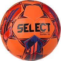 Мяч футбольный BRILLANT SUPER FIFA TB v23 Select 011496-035 оранжевый, красный № 5, Toyman