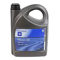 Моторне масло GM Motor Oil Semi Synthetic 10W-40 5л моторне масло напівсинтетичне масло автомобільне