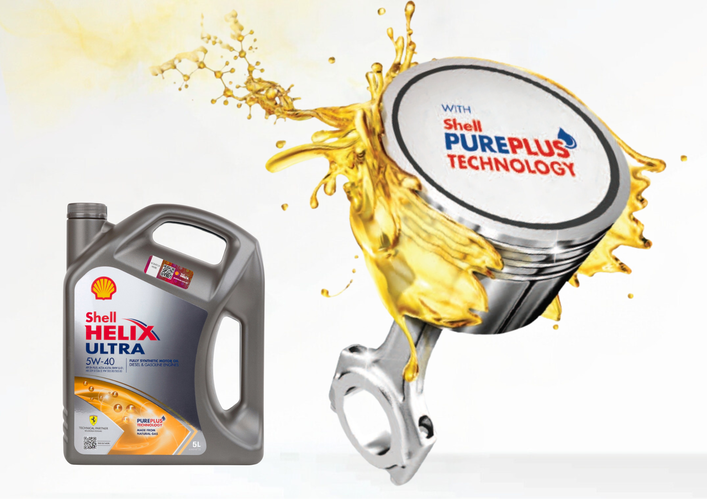 SHELL HELIX ULTRA З ТЕХНОЛОГІЄЮ PUREPLUS