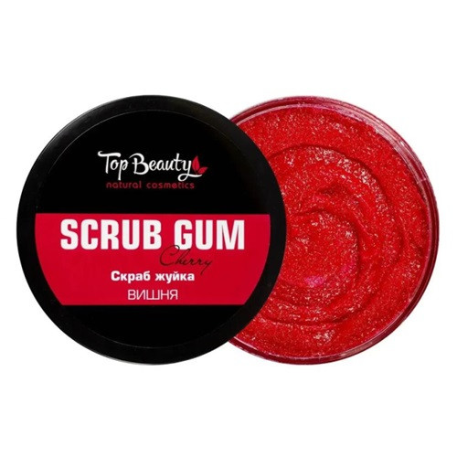 Top Beauty Scrub Gum Cherry Скраб-жуйка для тіла Вишня, 250 мл