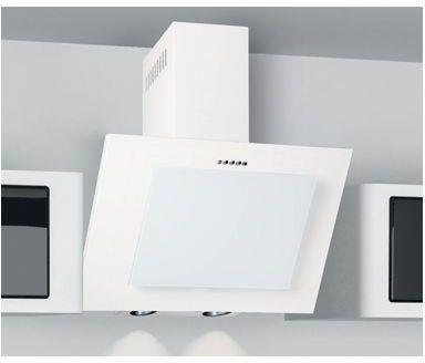 Витяжка похила NortBerg Dynamic 90 White