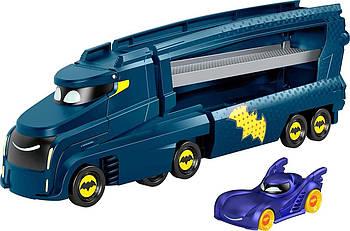 Фішер Прайс Автовоз та Бетмобіль Fisher-Price DC Batwheels Toy Hauler and Car