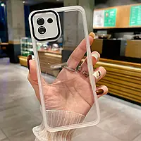 Силіконовий чохол Solid Color із захистом камери Xiaomi Redmi A1/A2 White