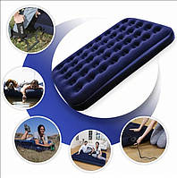 Найкращий міцний велюровий надувний матрац-ліжко для сну відпочинку будинку моря в машину двоспальний 191х99х22