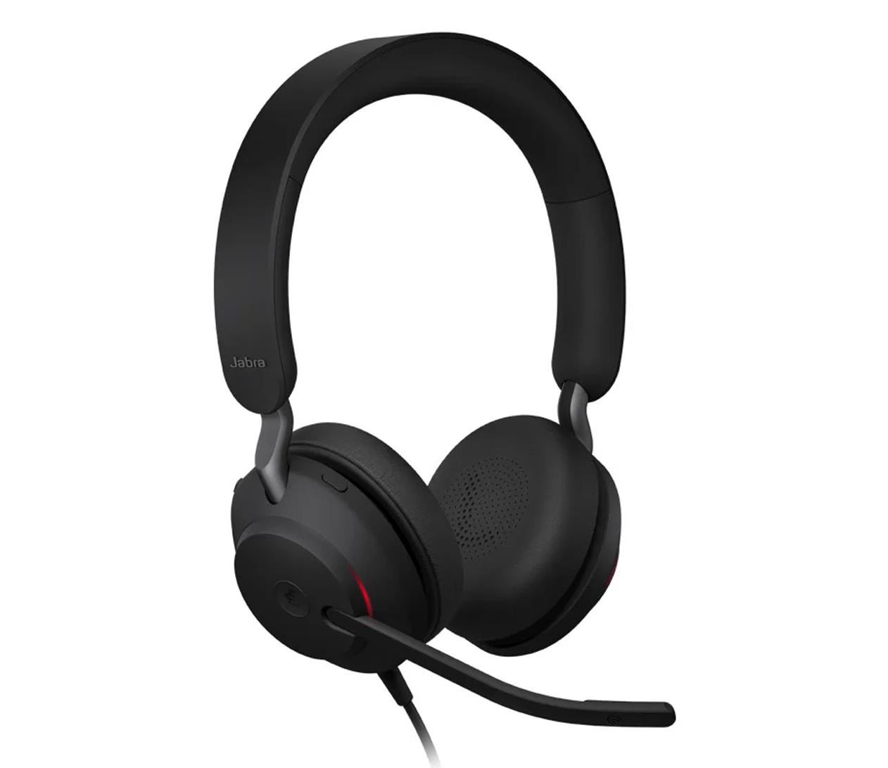 Комп'ютерна гарнітура Jabra Evolve2 40 MS Stereo Black USB-TypeA (24089-999-999)
