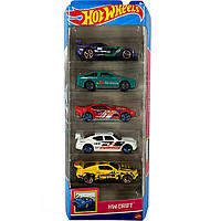 Набір з 5 машинок Хот Вілс Hot Wheels 5-Car Pack of 1:64 Scale Vehicles