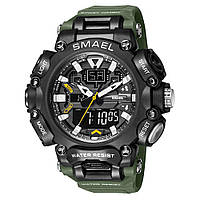Мужские кварцевые водонепроницаемые спортивные  часы Smael  8053 AG