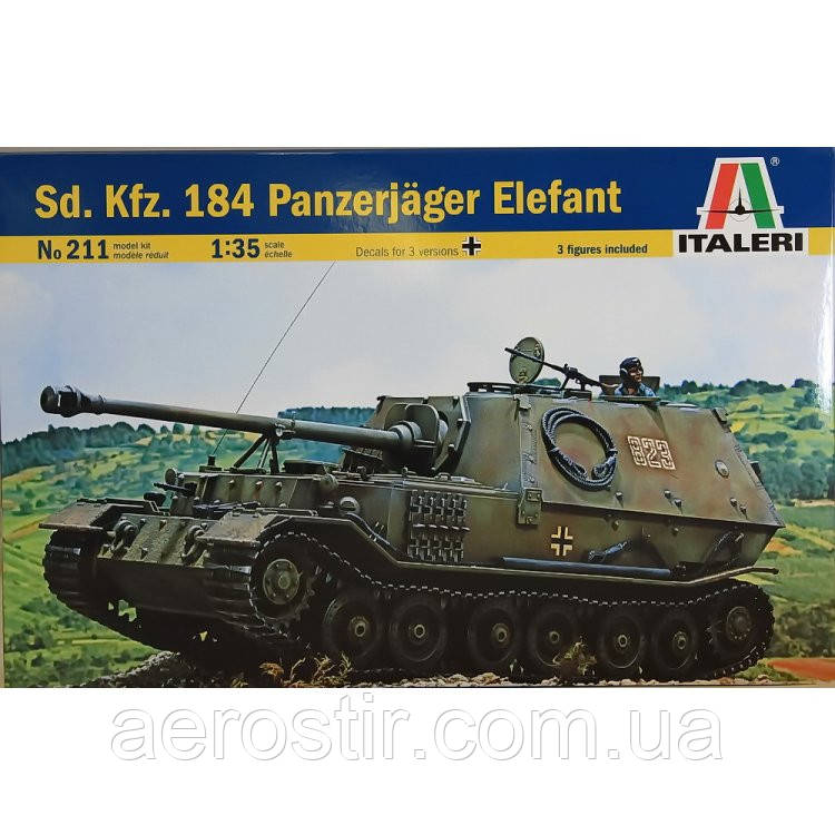 Sd.Kfz.184 'ELEFANT' 1/35 Italeri 211