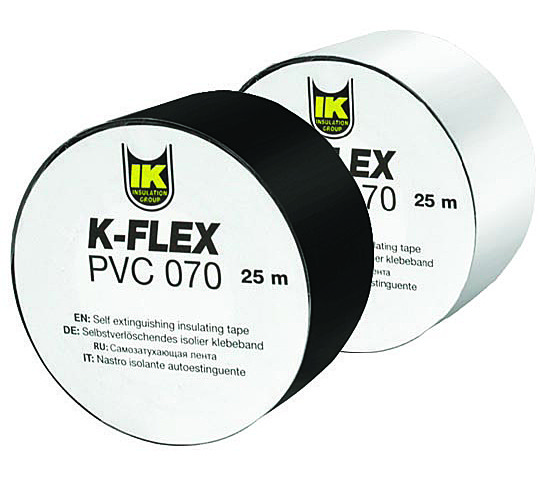 Лента K-FLEX PVC 38 x 25 АТ 070 grey - фото 1 - id-p2152938401