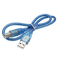 Кабель USB - AM/BM 1,5м с фильтром для принтера Blue (26119) «H-s»