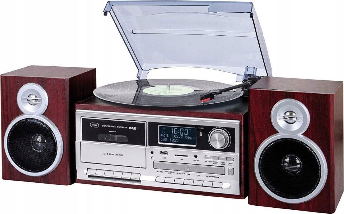 Програвач вінілових дисків Trevi TT1072 Retro