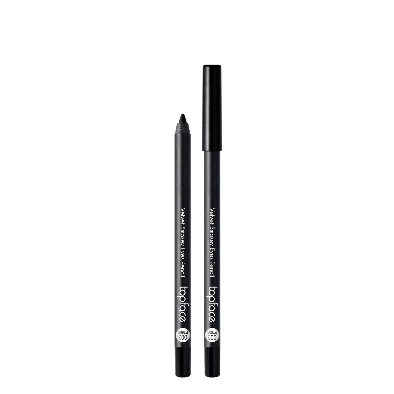 Олівець для очей topface Velvet Smokey Eyes PT605 № 003 Black/Чорний