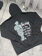 Мужская зип худи Stussy | Кофта зипка Стусси