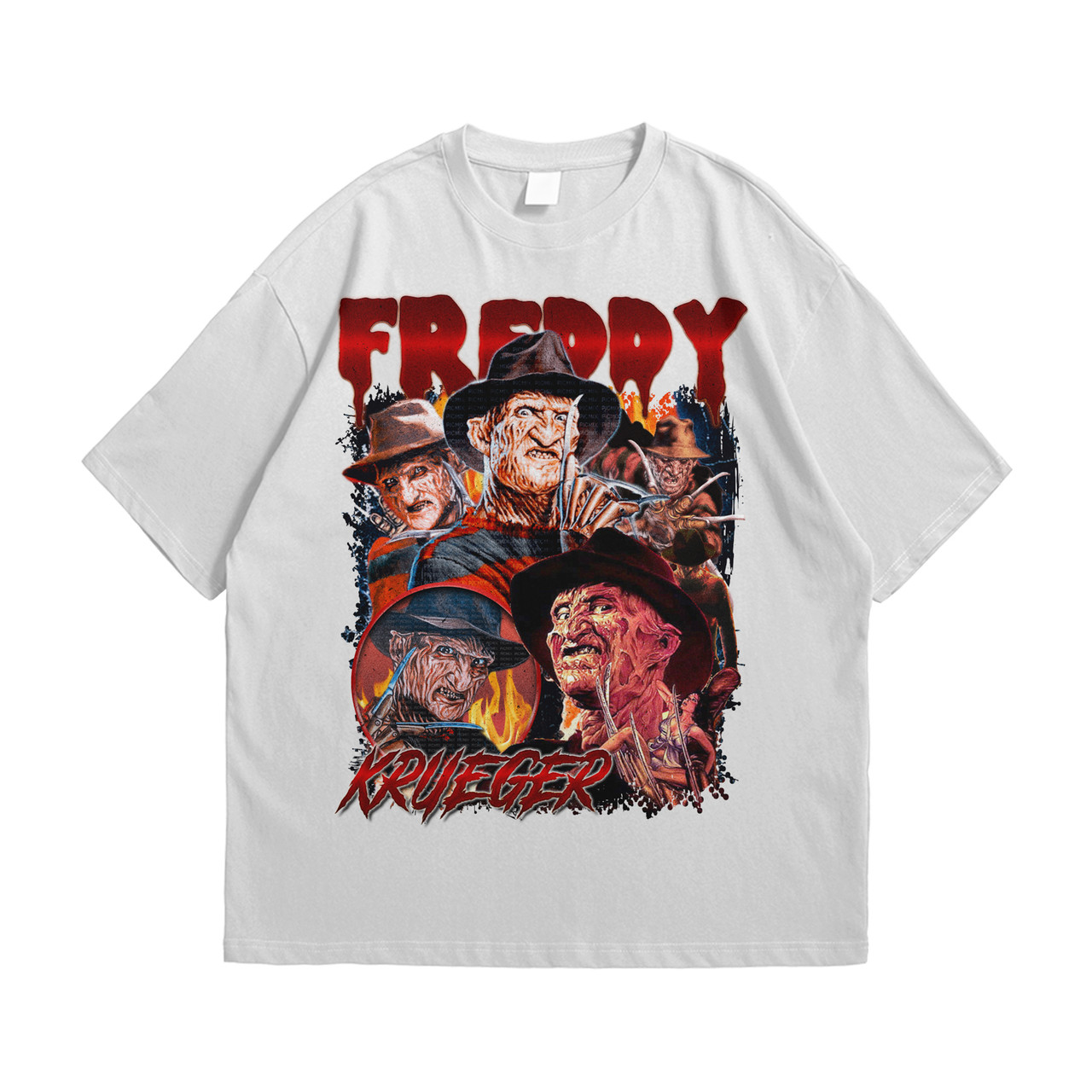 Футболка з принтом Freddy Krueger S Білий