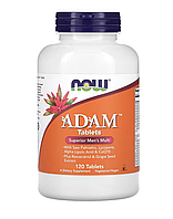 Вітаміни для чоловіків Adam - 120 таблеток - Now Foods (Мультивітаміни для чоловіків Адам Нау Фудс)