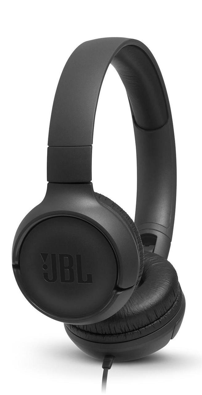 Навушники з мікрофоном JBL Tune 500 Black (JBLT500BLK)