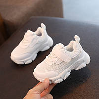 Дитячі білі кросівки розмір 23