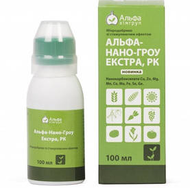 Альфа-Нано-Гроу Екстра - стимулятор росту, універсальний для всіх культур та квітів